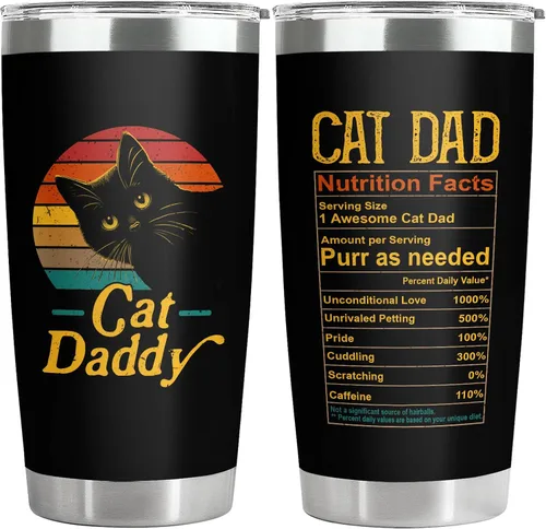 Vista 28 de 34HD Regalos deportivos, vaso de béisbol para papá con tapa, acero inoxidable de 20 onzas, taza de café de viaje para mi jugador favorito, regalo