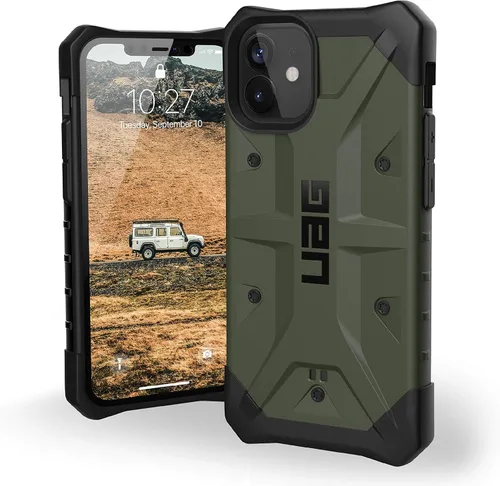 Vista 10 de URBAN ARMOR GEAR UAG - Funda protectora de plasma transparente diseñada para iPhone 12 Mini 5G [pantalla de 5.4 pulgadas], resistente, ligera