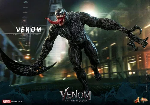 Vista 12 de Hot Toys 1:6 Venom - Venom: Let There Be Carnage, Negro