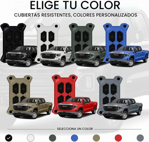 Vista 8 de Funda para llavero Chevy – para funda de llavero GMC – Accesorios Silverado Sierra – Abrebotellas integrado – Compatible con guía de ajuste