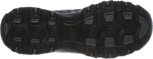 Vista 4 de Skechers D'Lites - Tenis de espuma viscoelástica con cordones para mujer