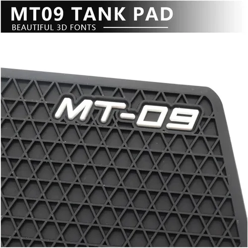 Vista 6 de Junta de depósito de combustible 2020 para motocicleta antideslizante lateral adhesivo de goma impermeable para Ya&maha FZ09 FZ 09 MT 09 MT09 MT09