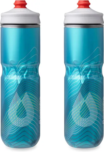 Vista 15 de HydraPak Polar Surge - Botella de agua aislada para bicicleta