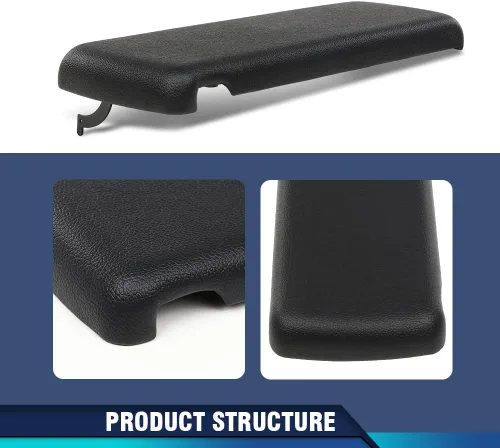 Vista 9 de PIT66 Tapa de la consola central, compatible con Chevy Camaro 1973-1981, compatible con Pontiac Firebird 1970-1981 10019554 Kit de tapa