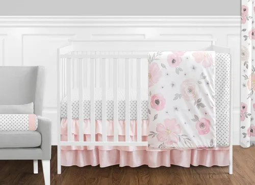 Vista 14 de Sweet Jojo Designs Juego de ropa de cama para cuna de bebé de 11 piezas (parche deportivo de béisbol) para niños, bebés/guardería, incluye manta