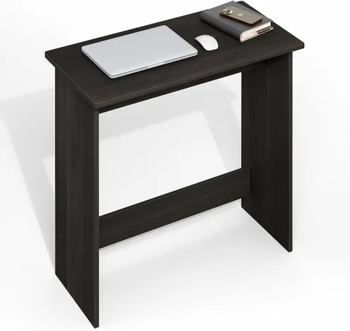 Vista 28 de Furinno Simplistic - Escritorio rústico para computadora de 31 pulgadas, escritorio de oficina pequeño, escritorio rectangular de oficina en casa