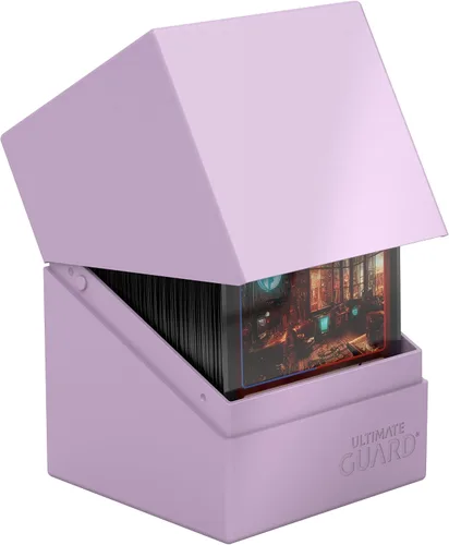 Vista 16 de Ultimate Guard Boulder Solid 100+, Estuche para Mazo para 100 Cartas TCG con Doble Funda, Azul Bebé, Almacenamiento Seguro y Duradero