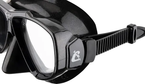 Vista 2 de Cressi Primera máscara de buceo con lentes inclinadas para buceo - Focus: Made in Italy