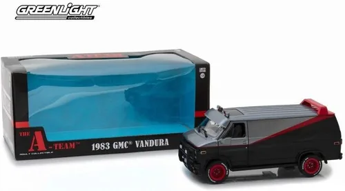 Vista 4 de Greenlight 1:24 Hollywood - The A-Team - GMC Vandura 1983, los colores pueden variar