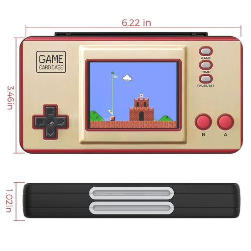 Vista 5 de HEIYING Game Card Case for Nintendo Switch&Switch OLED,Customized Pattern Switch Lite Game Card Case with 48 Game Card Slots and 24 Micro SD Card