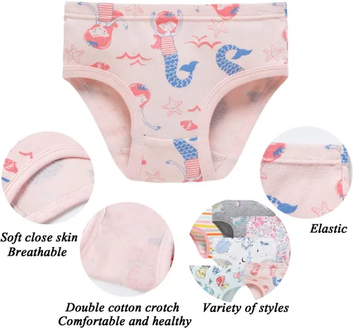 Vista 2 de Hahan - Ropa interior de algodón suave para bebé, para niñas pequeñas