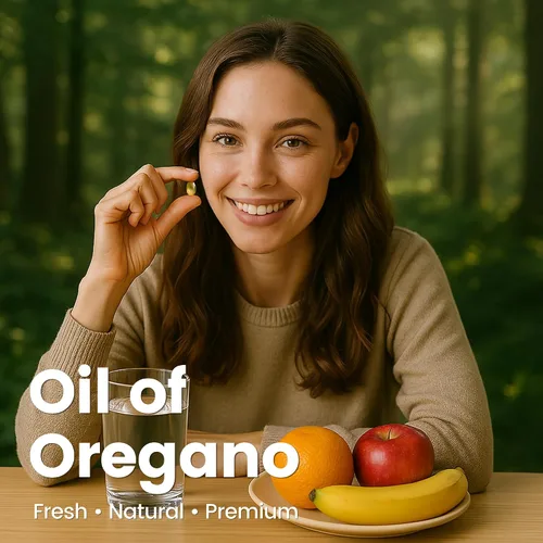 Vista 8 de VEV Aceite de orégano con aceite de semilla negra y moringa, orgánico, 300 cápsulas blandas