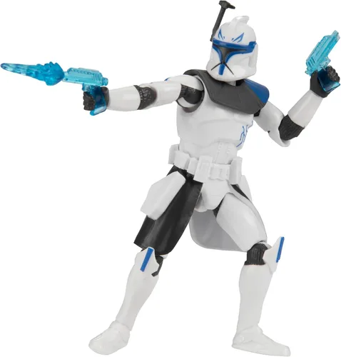 Vista 6 de STAR WARS Epic World of Action - Capitán Clon Rex Traje de Fuerza Mech, traje Mech de 6.5 pulgadas y figura de acción de 4 pulgadas, juguetes