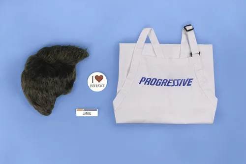 Vista 2 de Progressive Jamie - Kit de disfraz de Halloween para adulto