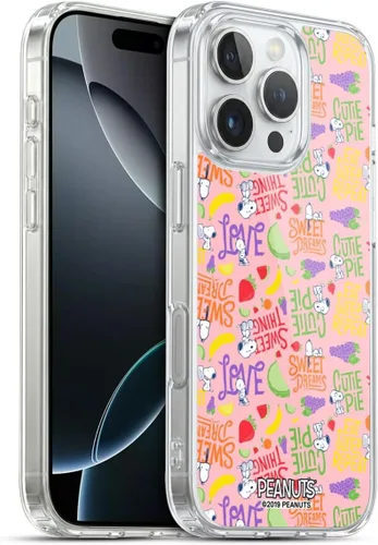 Vista 125 de Head Case Designs Funda de gel suave con licencia oficial de Peanuts Charlie y Snoopy Naturally Sweet compatible con Apple iPhone 7 Plus/iPhone 8