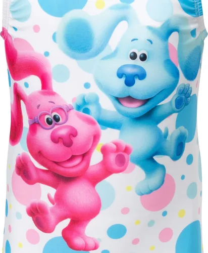 Vista 3 de Blue's Clues & You! Traje de baño de una pieza para niñas pequeñas