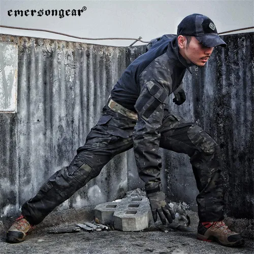 Vista 7 de EMERSONGEAR Pantalones tácticos G3, pantalones cargo Ripstop para hombre, camuflaje militar, entrenamiento, senderismo, caza, camping, pesca