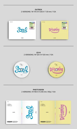 Vista 2 de H1-KEY SEÚL DREAMING 2º Mini álbum SEÚL Ver. K-POP SELLADO