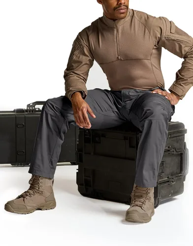Vista 2 de CQR Men's Tactical Pants, Water Resistant Ripstop Cargo Pants, Lightweight EDC Work Hiking Pants, Outdoor Apparel