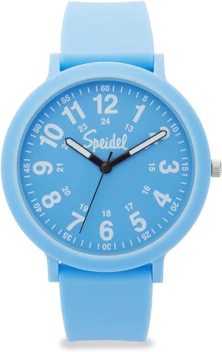 Vista 12 de Reloj Speidel Eco Color Pop de plástico reciclable con correa de silicona reciclable de 18mm Negro