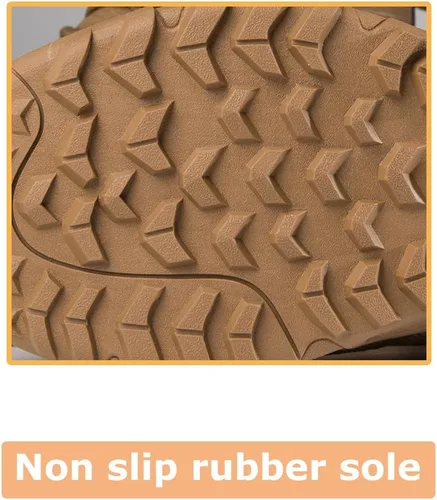 Vista 5 de Kervaky Botas tácticas militares para hombre, ligeras, transpirables, impermeables, para senderismo, botas de combate, botas de trabajo