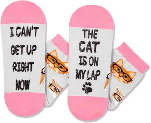 Vista 3 de Zmart Funny Duck Pig Dinosaur Fox Gifts for Women, Novelty Wolf Goat Chicken Sloth Hedgehog Socks