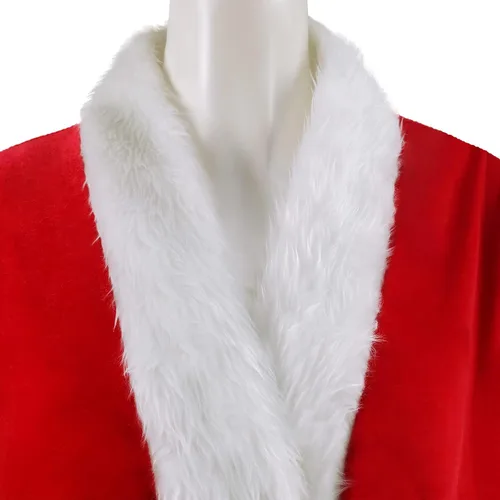 Vista 10 de Chaqueta de Santa para mujer, vestido con cinturón y sombrero