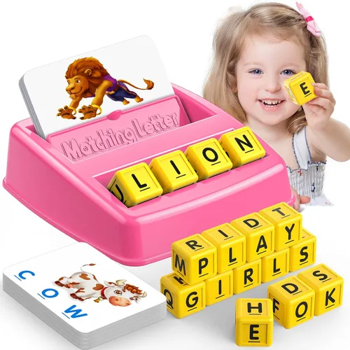 Vista 9 de LIWIN LET'S GO! Juegos educativos para niños de 3 a 8 años, juego de emparejar letras para niños de 3 a 8 años, juguetes educativos para niños de 3