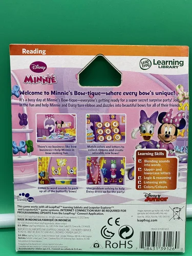 Vista 2 de LeapFrog Explorer Disney Minnie Bow-tique Supe
