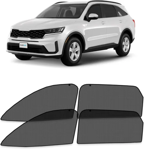 Vista 68 de Clim Art - Parasol para parabrisas de Nissan Pathfinder 2022-2024, plegable, personalizado, protector solar para vehículo, cubierta para parabrisas