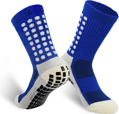 Vista 7 de ELUTONG Calcetines deportivos antideslizantes para niños, 4 pares de calcetines deportivos antideslizantes para niños y niñas de 8 a 12 años