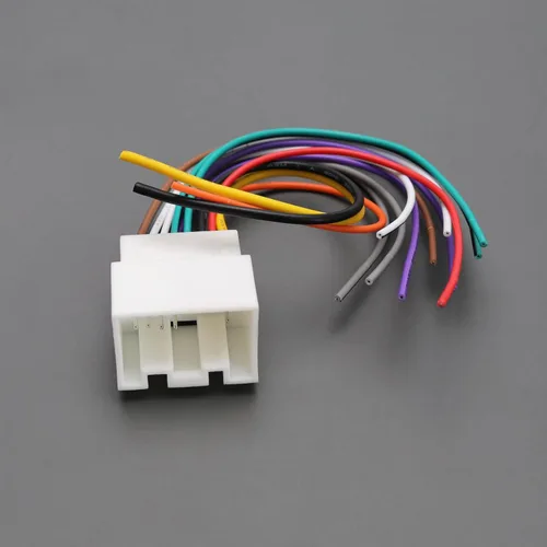 Vista 6 de Reemplazo del conector del arnés de cableado de la radio del coche compatible con Ford F150/F250/F350/F450/F550 Adaptador de arnés estéreo