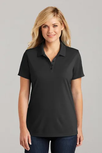 Vista 7 de Port Authority Polo de micromalla UV Dry Zone para mujer