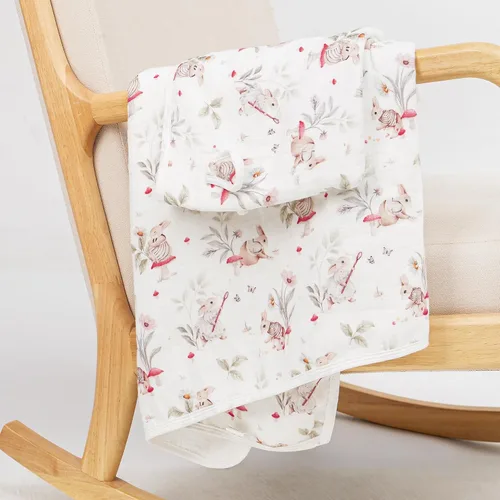 Vista 7 de Toalla de baño con capucha para niños pequeños, toalla suave de muselina de algodón orgánico de 6 capas para bebés y niños pequeños, 25 x 51