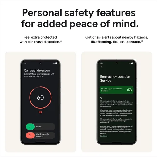 Vista 8 de Google Pixel 8 - Smartphone Android desbloqueado con cámara Pixel avanzada, batería de 24 horas y potente seguridad - Avellana - 128 GB
