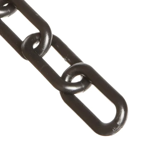 Vista 37 de Mr. Chain - Cadena de barrera de plástico, color Army Tan, diámetro de eslabón de 2 pulgadas, longitud de 25 pies (50055-25)