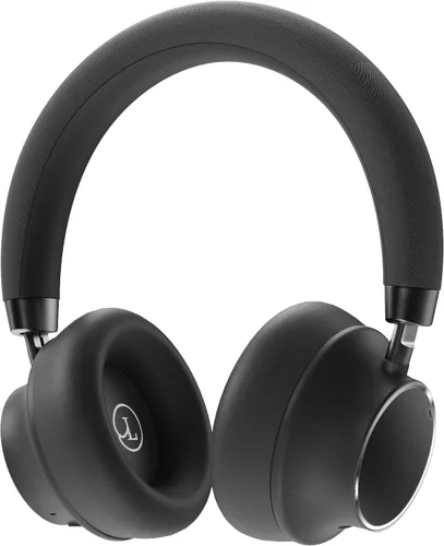 Vista 9 de Auriculares inalámbricos con cancelación activa de ruido, Bluetooth 5.3 sobre la oreja con controladores de alta fidelidad de 1.575 pulgadas Negro 2