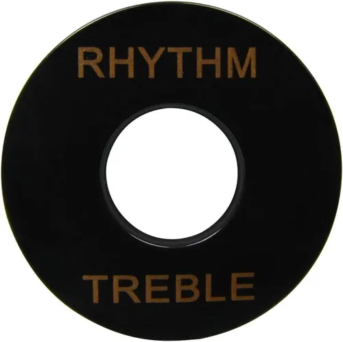 Vista 5 de FLEOR Juego de tornillos de placa trasera de golpeador de 1 capa, anillo de interruptor y soporte, ajuste LP Style Guitar Pickguard Reemplazo