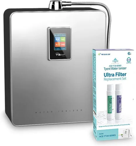 Vista 2 de Tyent ACE - Juego de repuesto de filtro ultra para encimera: (11 o 13 placas ACE ionizador de agua para encimera, ver calcomanía) Auténtico