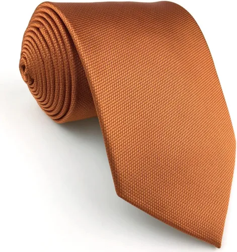 Vista 76 de S&W SHLAX&WING Conjunto de corbata de color sólido y pañuelo de bolsillo para hombre