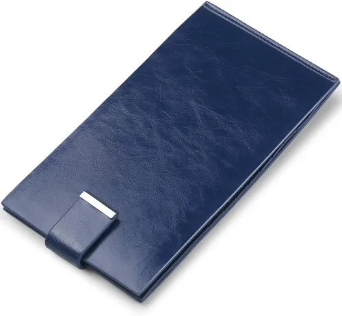 Vista 4 de Women's Genuine Leather Credit Card Holder RFID Long Zipper Purse Wallet