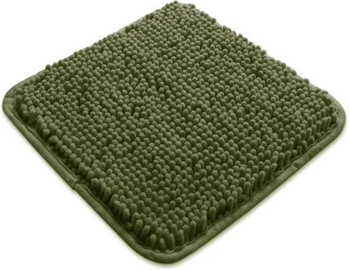 Vista 94 de Yeaban Alfombra de pasillo de baño de 24 x 72 pulgadas, antideslizante, alfombra de baño larga de felpilla gruesa, absorbente y lavable, alfombra