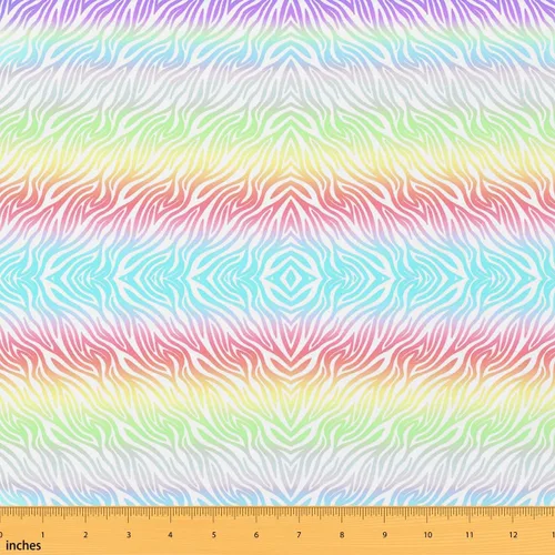 Vista 14 de Feelyou Tela con estampado de vaca de The Yard Soft 1 yarda Negro Blanco