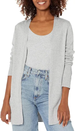 Vista 24 de Amazon Essentials - Suéter tipo cárdigan ligero con parte delantera abierta, para mujer (disponible en talla extragrande)