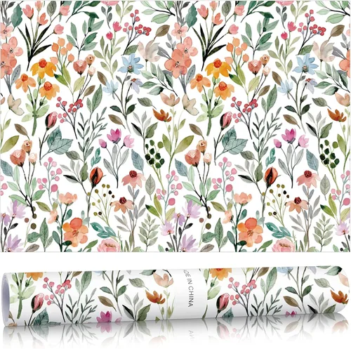 Vista 23 de Gersoniel 10 hojas de forros de cajones para aparadores, revestimientos de cajones perfumados, papel perfumado no adhesivo para estantes fragantes