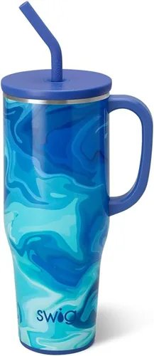 Vista 20 de Swig Life 40oz Insulated Mega Mug with Handle & Straw, Boho Desert DESIERTO BOHO