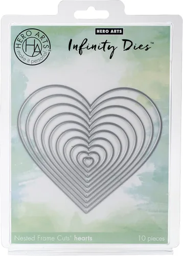 Vista 3 de Hero Arts DI337 Infinity Dies, anidación ovalada infinita Nesting Oval