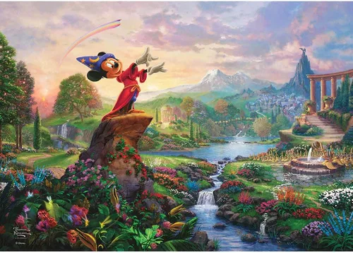 Vista 30 de MIGHTYPRINT Disney – La Bella Durmiente – Princesa Aurora y el Príncipe Felipe – Arte de pared duradero de 24 x 17 pulgadas – No hecho de papel
