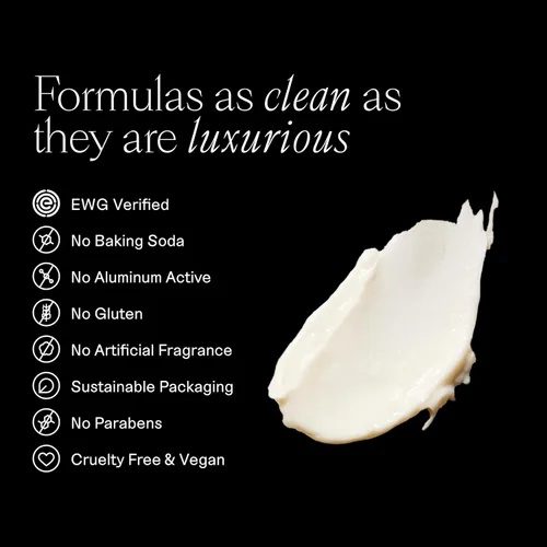 Vista 3 de Each & Every Desodorante sin aluminio para mujeres y hombres, fragancia natural, protección contra olores de 72 horas, desodorante no tóxico