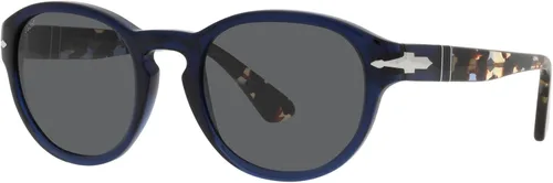 Vista 2 de Persol PO3304S - Gafas de sol redondas, Tortuga marrónmarrón